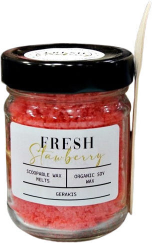 Schöpfbare Wachsschmelzen 100g Erdbeere