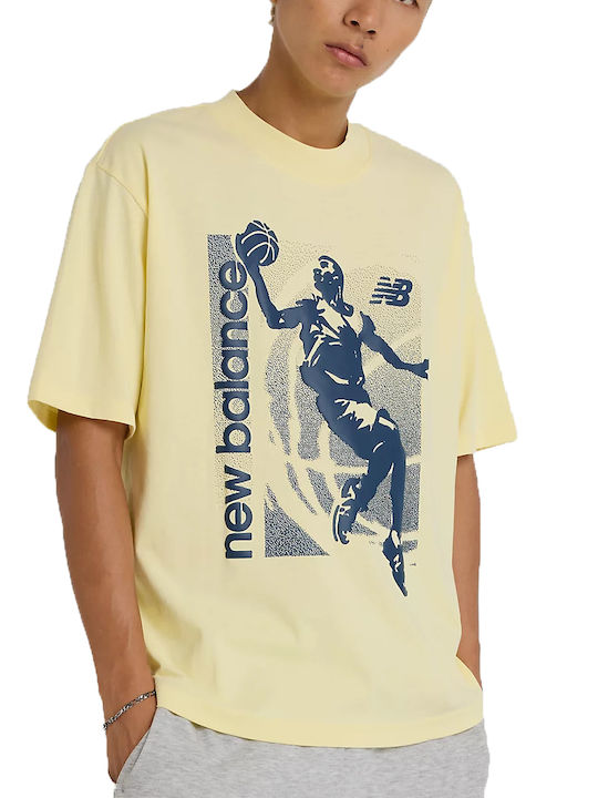 New Balance Hoops Graphic Sportliches T-Shirt P...