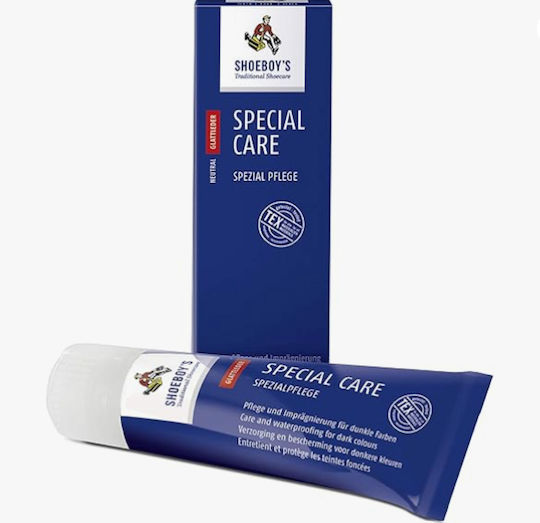 Shoeboy's Leather Special Care Cream 75ml Special Leather Dye Care Cream Tube with Sponge All Colors