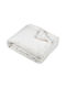 S-f Columbia Set Fleece Blanket Couch 130x160cm Ecru