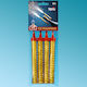 Cake Torches Children's Firework Silver 4pcs