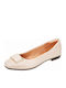 Damen Ballerinas Beige
