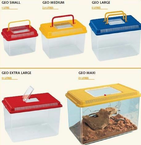 Ferplast Fish Aquarium Capacity 11lt with 35.6x23.4x22.8cm Blue