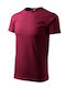 Malfini Men's Short Sleeve Promotional T-Shirt Burgundy