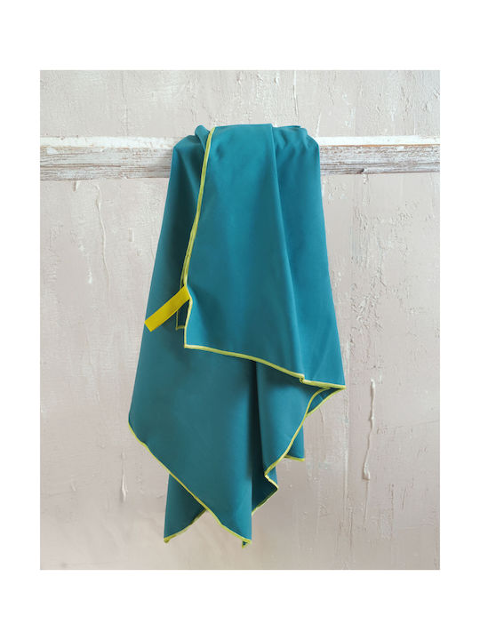 Rythmos Urban Microfiber Blue Gym Towel 50x90cm