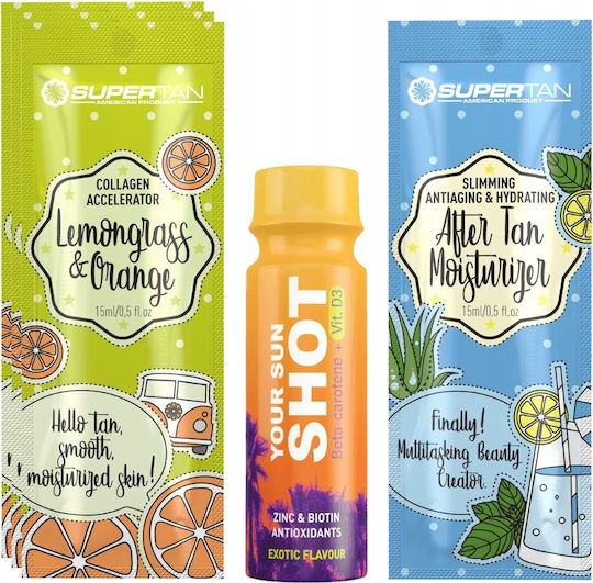 Supertan Lemongrass & Orange After Tan Body 5 Pieces