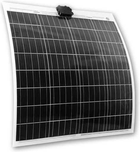 833080 Εύκαμπτο Φωτοβολταϊκό Πάνελ 80W 18V 739x671mm