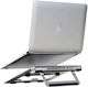 Techly ICA-NTB DOCK91 Βάση Στήριξης για Laptop Ασημί