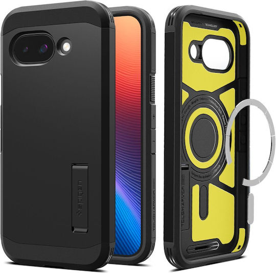 Spigen Tough Armor Back Cover Σιλικόνης / Πλαστικό 2mm Μαύρο (Google Pixel 9a)