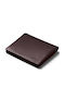 Leather Men's Wallet Cards Purple