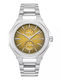 Lucardo Men's Watch Battery with Silver Stainless Steel Bracelet