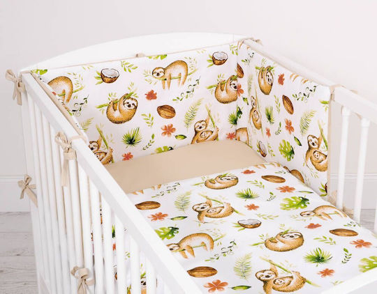 Bobono Kids Duvet Cover Single Beige 100εκ.