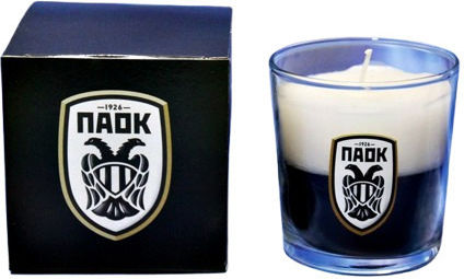 Duftkerze PAOK Glas 190 220g