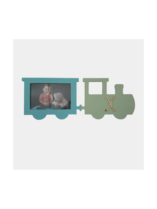 WoodStudio Cadru de poze pentru copii Rama foto Verde
