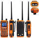 Baofeng BF-17M Wireless Transceiver UHF/VHF 5W with Color Screen In Orange Color