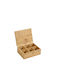 Espiel Box Cap 6-positions Bamboo 21x16x7.5cm Code Xyx112