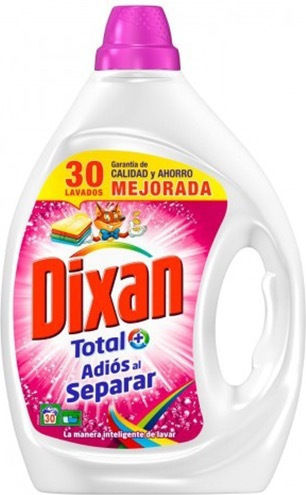 Dixan Flüssiggel 1,35 l 30 Wäschen Farb-Anti-Verblassen