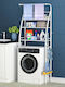 Home Use Ραφιέρα Μπάνιου Huh-0222 3 Ράφια Μεταλλική 65x25x175cm Λευκή Home Use