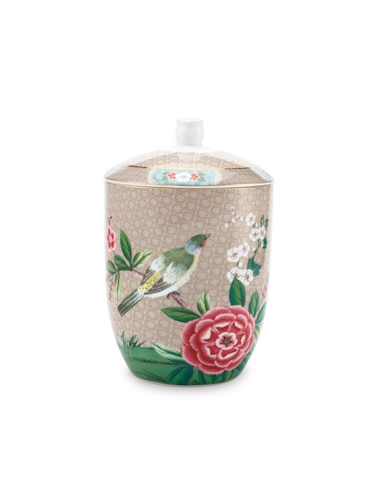 Pip Studio Βαζο Αποθηκευσης Blushing Birds Χακι 51009029