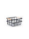 Nef-nef Homeware Sezen Black Basket 31x26x16.5