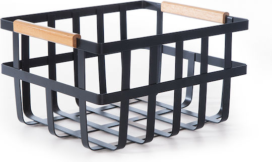 Nef-nef Homeware Sezen Черна Кошница 31x26x16.5