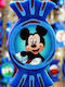 Πασχαλινή Λαμπάδα Mickey Στρογγυλή 19εκ. Γαλάζια