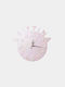 WoodStudio Kinder Wanduhr Hölzernes Pink 30εκ.