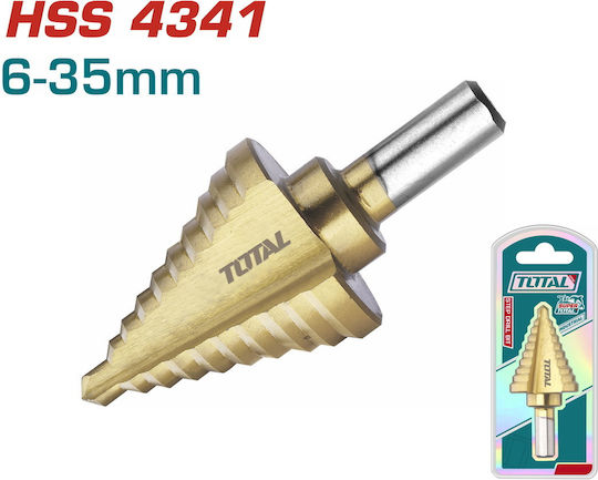 Total Set of 30 Conical Drills HSS Titanium for Metal
