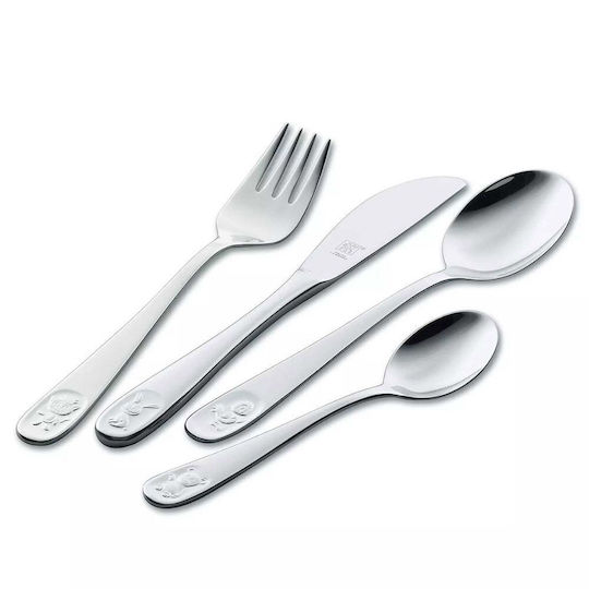 Zwilling J.A. Henckels Set Tacâmuri pentru bebeluși din Metal Gri 4buc