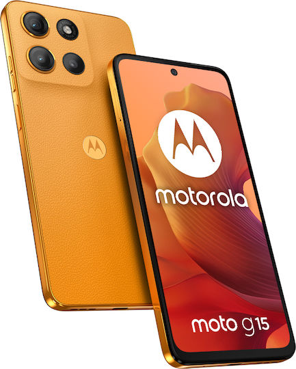 Motorola Moto G15 Dual SIM (8/512GB) Оранжев