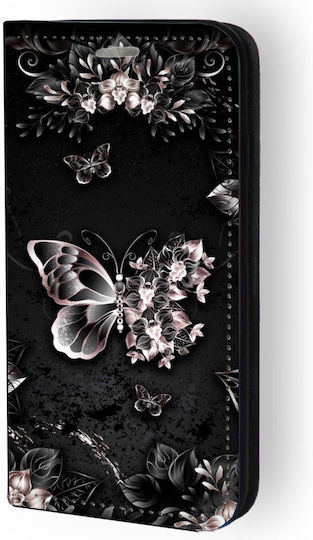 Book Case Design Elegant Butterfly 91321 Redmi Note 14 Pro 5G