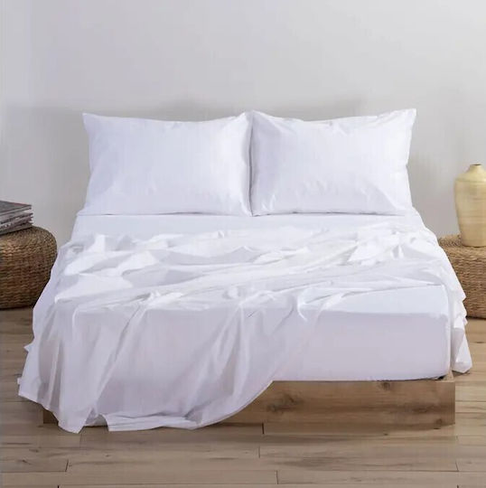 To megalo pazari Double 200x240cm White