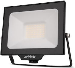 Avide LED Flutlichter 30W Wasserdicht 6400K Avide LED Flutlichter 30W Wasserdicht 6400K