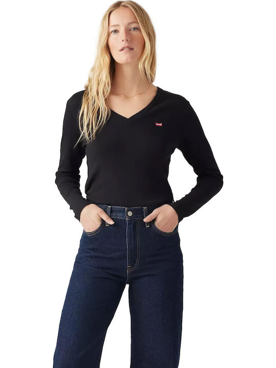 Housemark Women's Blouse Cotton Black