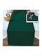 Tropik Home Läufer Elektrische Gitarren 7Stück Green 40x170cm