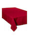 Atmosphera Τραπεζομάντηλο Αλέκιαστο Stain Red 150x300εκ.