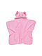 Das Home Baby Poncho Bathrobe Hooded 4946 Pink 70x90cm