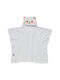 Das Home Baby Hooded Poncho Bathrobe 4942 White 70x90cm