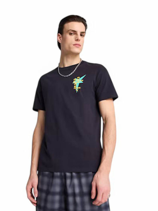 PUMA Ess Road To T-shirt Μαύρο