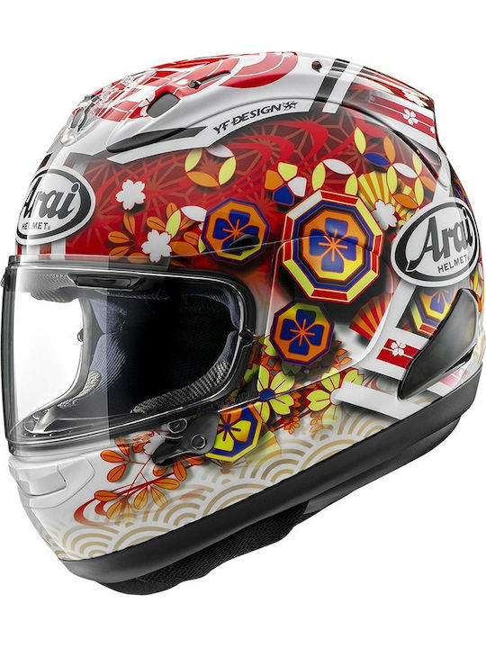 Arai RX-7V Evo Nakagami GP3 Motorcycle Helmet Full Face ECE 22.06