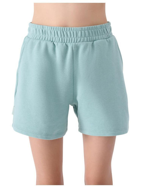 Kids' Shorts/Bermudas Fabric Turquoise