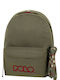 Polo Original Scarf School Bag Backpack Junior High-High School Khaki with Water Bottle Holder 20Liters 2024