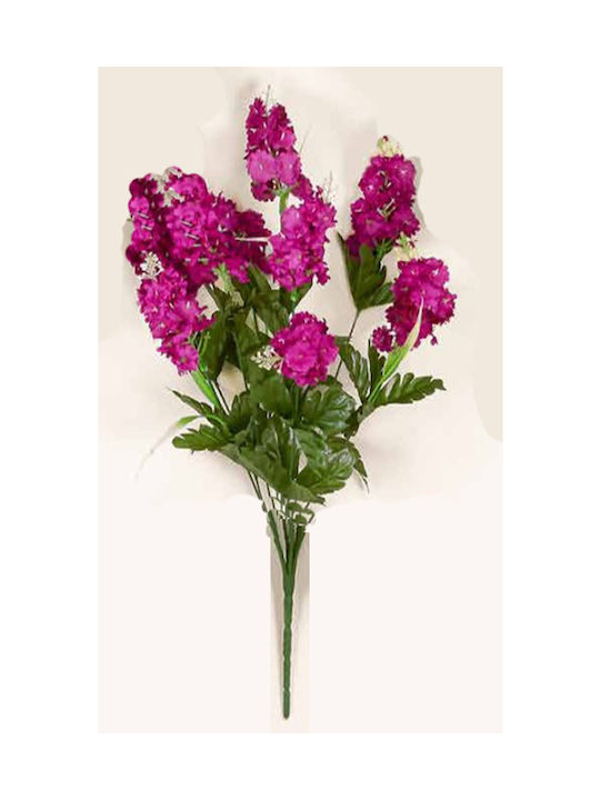Lilac Bouquet X9 Pink 47cm 14018-9-2