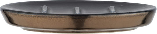 Wenko Soap Dish Ceramic Black