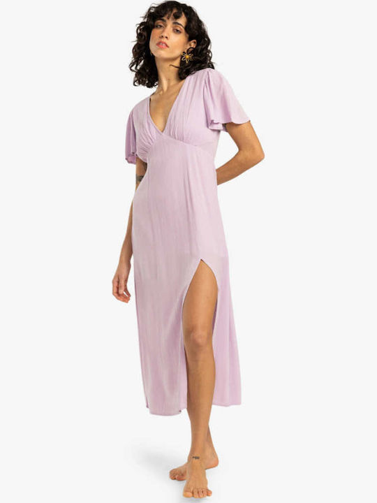 Billabong Jet Set Καλοκαιρινό Midi Σεμιζιέ Φόρε...