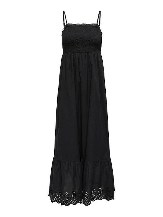 Only Life Summer Maxi Dress Black