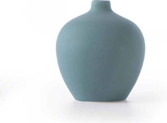 Nef-Nef Homeware Βάζο Κεραμικό Bola Τιρκουάζ Φ8.5xΥ10.5cm