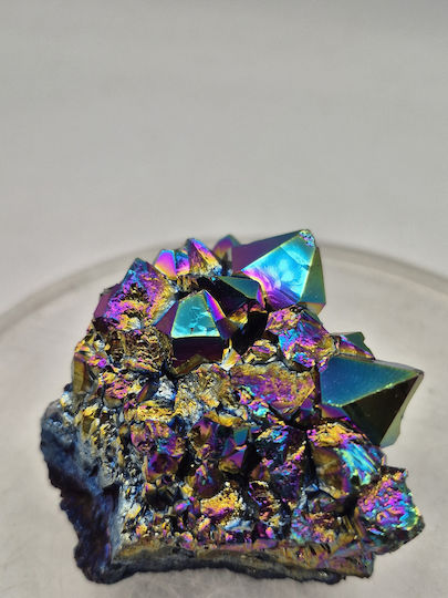 Rohes Titan Amethyst Halbedelstein