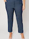 High Waist Women's Jean Trousers in Carrot Fit