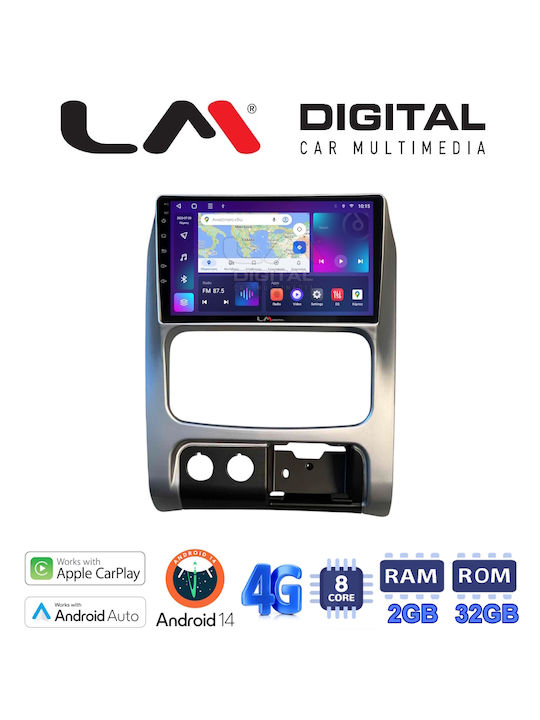LM Digital Auto-Audiosystem für Jeep Cherokee / Freiheit 2002-2007 (Bluetooth/USB/WiFi/GPS/Apple-Carplay/Android-Auto)
